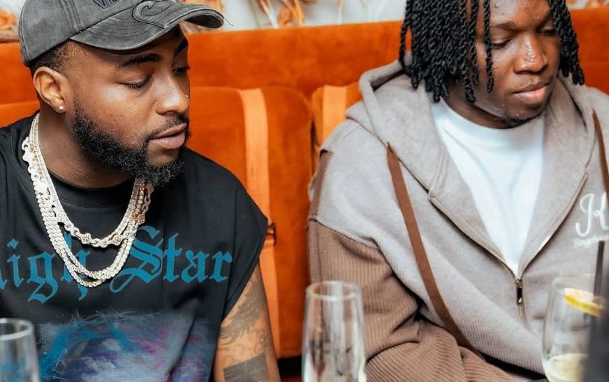 [Photos] Davido Signs Bayelsa’s Rising Star  to DMW whose Viral Hit Has Taken Over TikTok!